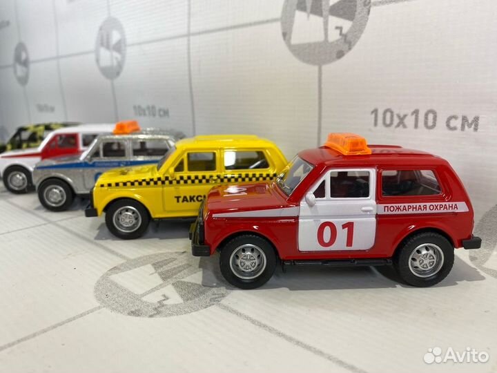 Инерционная машинка нива спецмашина