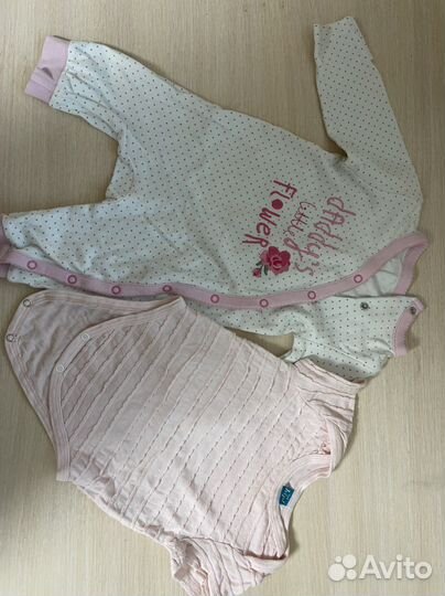 Вещи пакетом на девочку 62-74