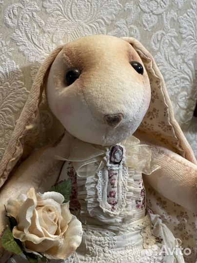 Зайка подружка винтажная