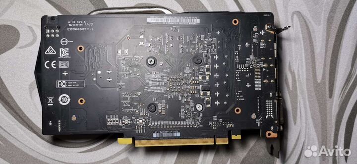 Видеокарта MSI gtx 1050 ti 4GB