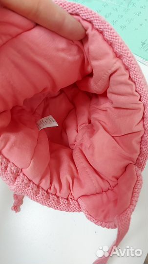 Шапка зимняя для девочки 52 54