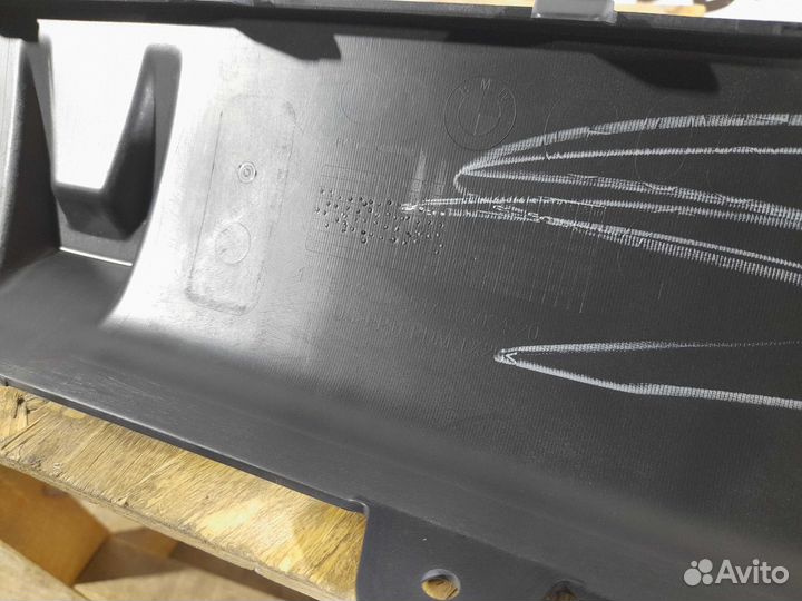 Накладка заднего бампера BMW X5 (2018-2022)