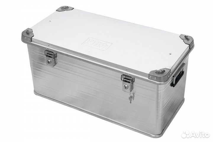 Ящик алюминиевый риф с замком 782х385х379мм дхшхв