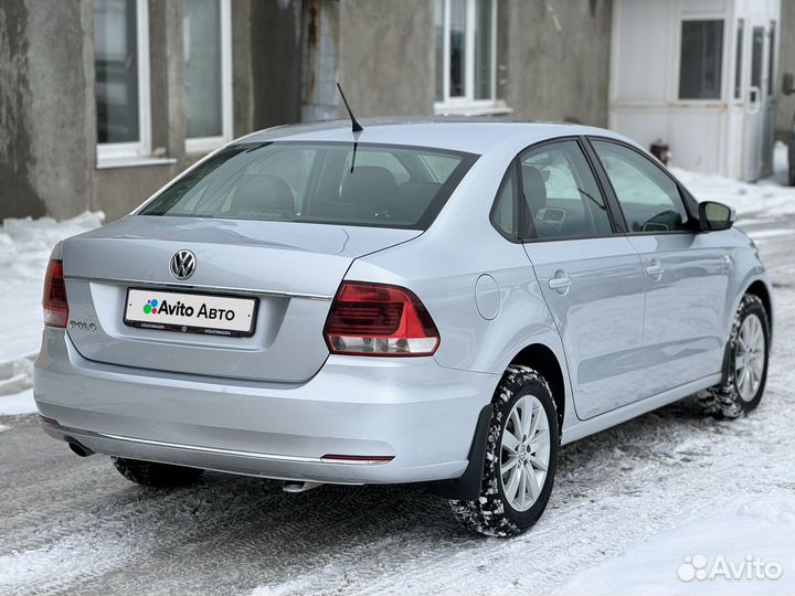 Volkswagen Polo 1.6 AT, 2015, 137 000 км