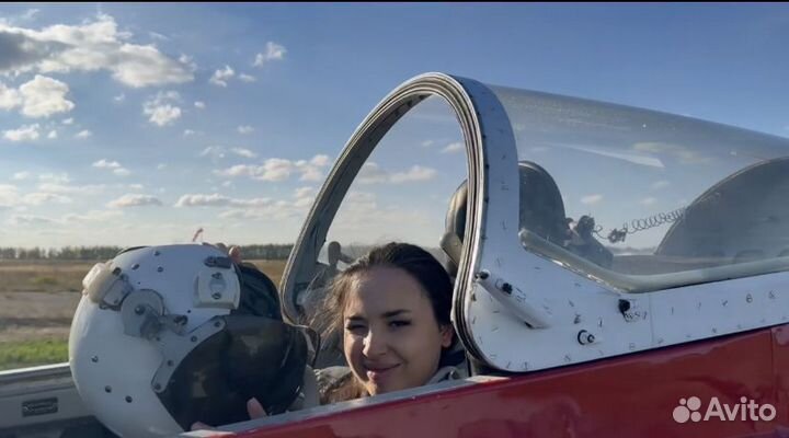 Полет на реактивном самолёте Л-29