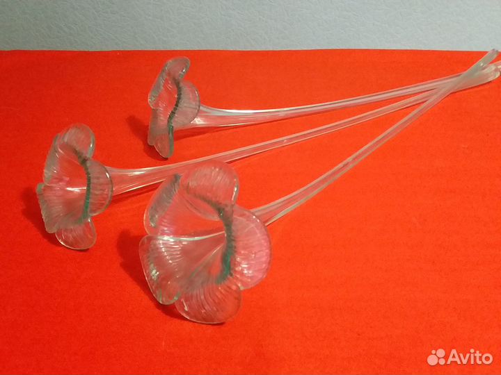 Хрустальные цветы лилии