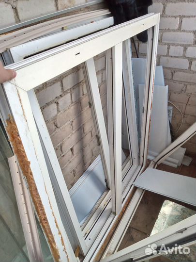 Окна пластиковые бу