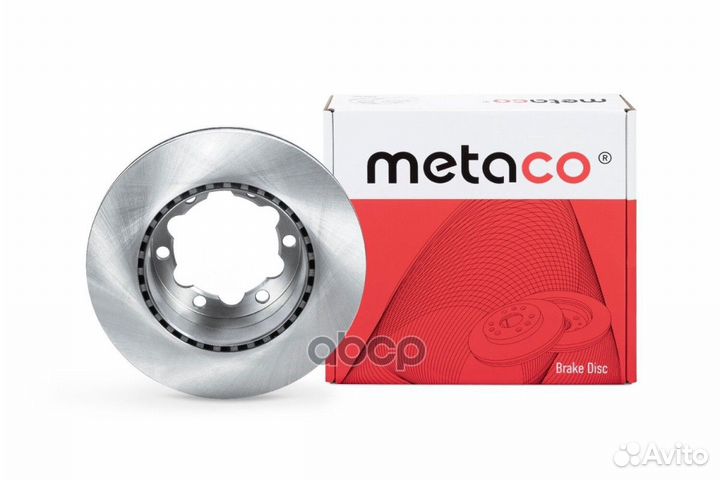 Диск тормозной задний '3060-156 metaco