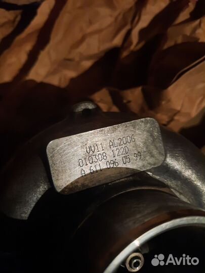 Турбина mercedes sprinter 2.2цди