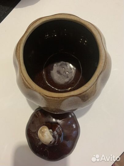 Горшок керамический новый СССР, 6 шт