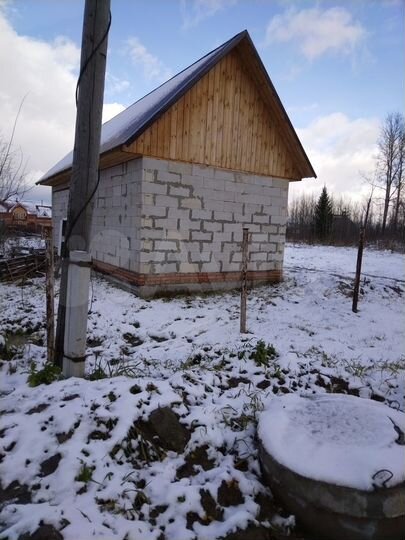 Дом 40 м² на участке 15 сот.