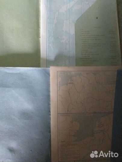 Контурные карты времен СССР 50-60г.в отличном сост