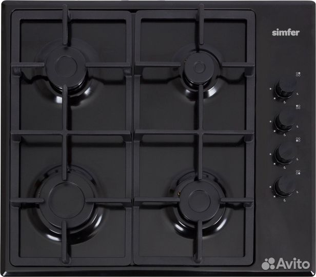 Газовая варочная панель Simfer H60Q40B414