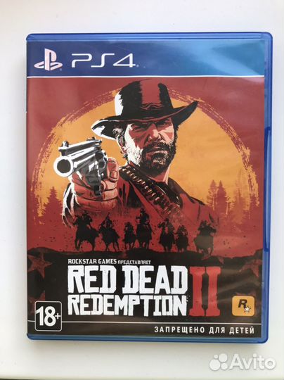 Read dead redemption 2 ps4 диск