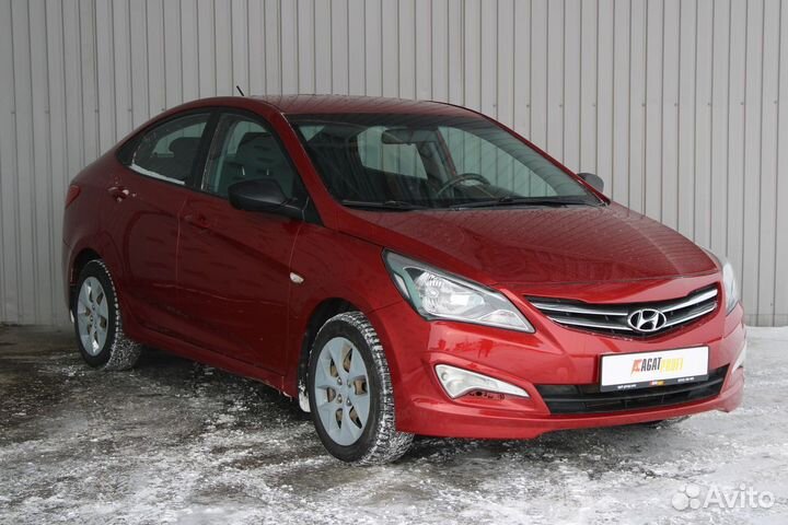 Hyundai Solaris 1.4 AT, 2016, 176 261 км