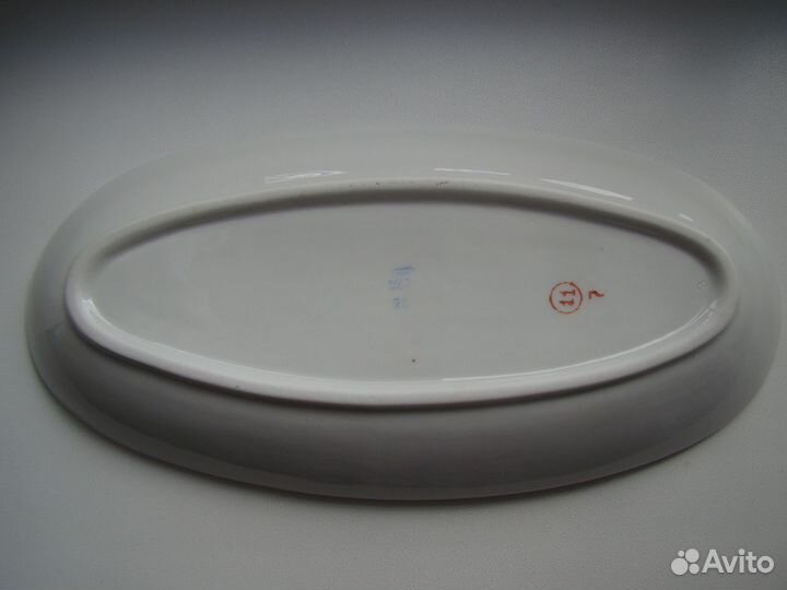 Селедочница СССР с букетами сирени