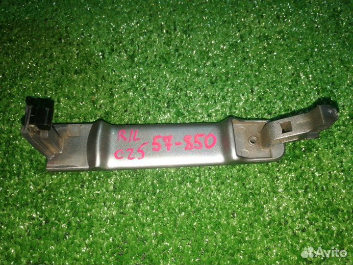 Ручка двери внешняя nissan serena C25 MR20DE 2008 Задн. Лев. серебро