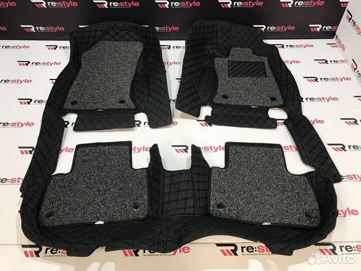 Ковры салона 3D Subaru Forester c 2013 T1039