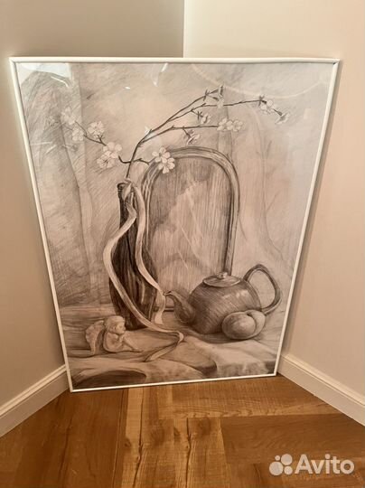 Картина Натюрморт с ангелом