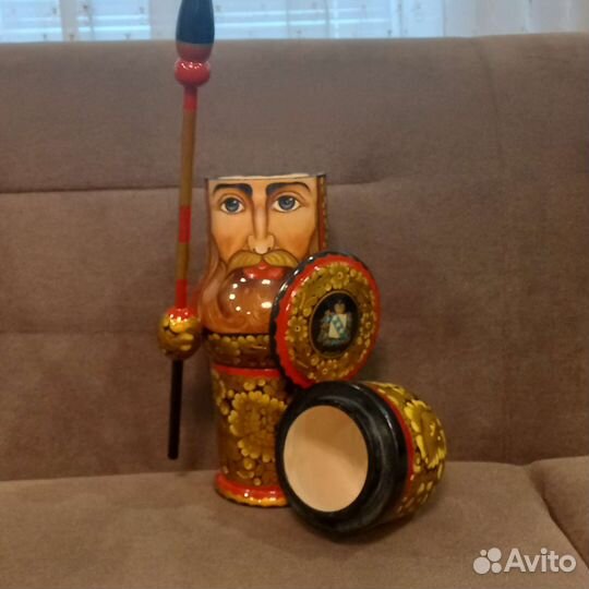 Футляр богатырь для бутылки