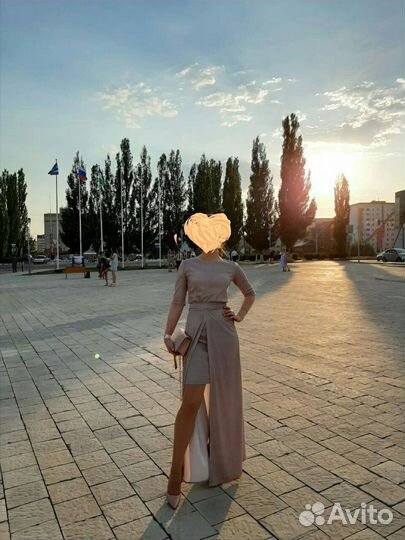 Вечернее платье,два в одном,размер 44