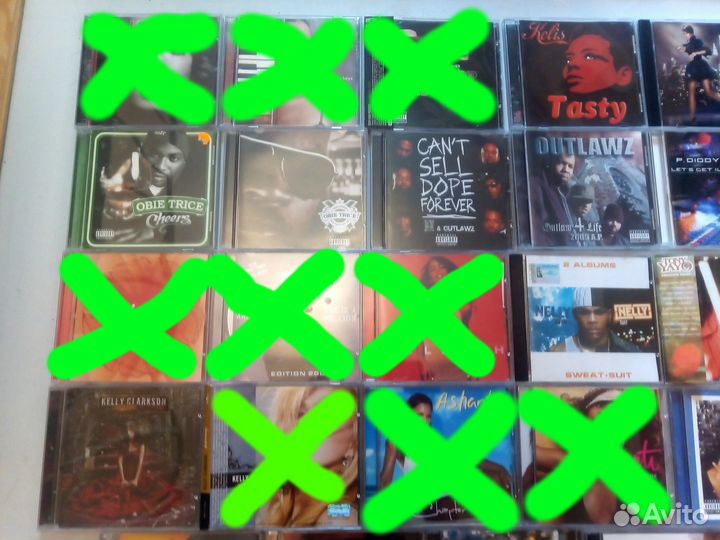 CD диски рэп хип-хоп RnB