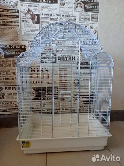 Большая клетка для птиц попугаев
