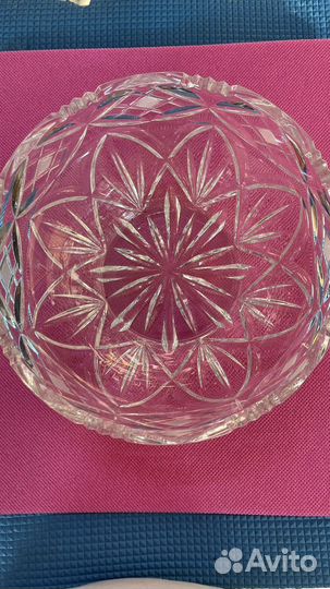 Ваза хрустальная большая СССР