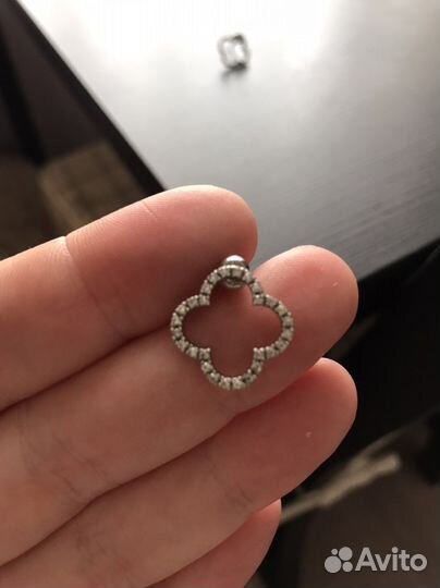 Серебряные серьги пусеты