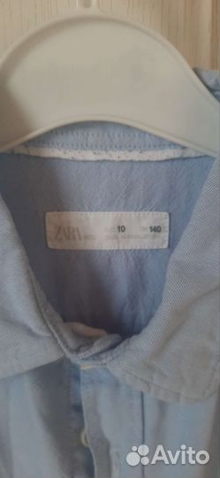 Рубашка Zara на мальчика 140
