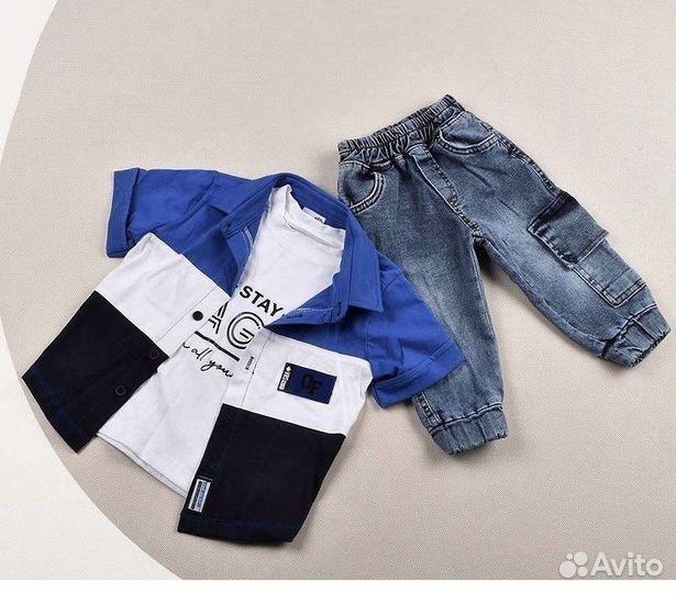 Новый Костюм тройка на мальчика 98 размер