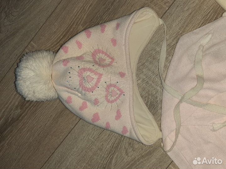 Комплект шапка шарф