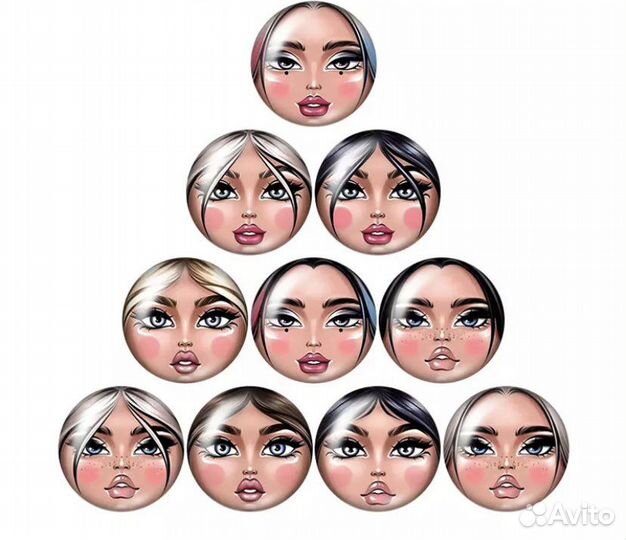 Кабошон 20шт