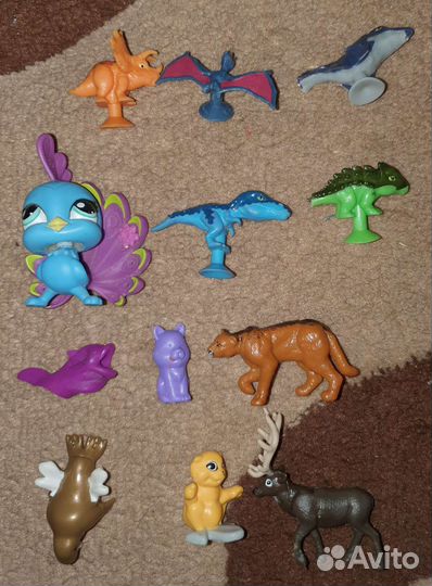 Киндер сюрприз разные зверюшки и животные