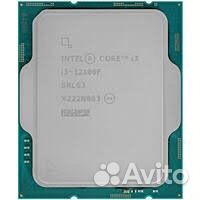 Процессор intel core i3 12100f