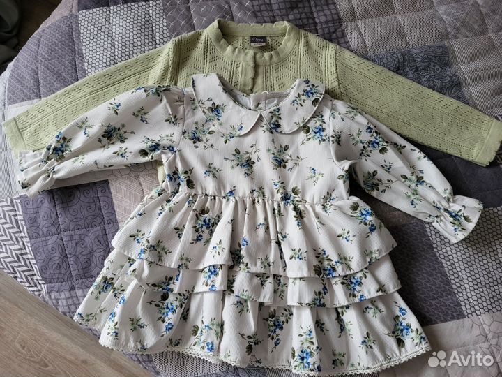 Платье для девочки 80-86