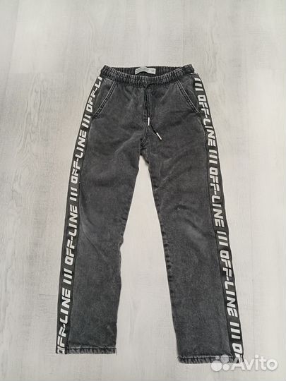 Джинсы утепленные