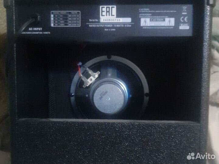 Комбоусилитель 15 ватт