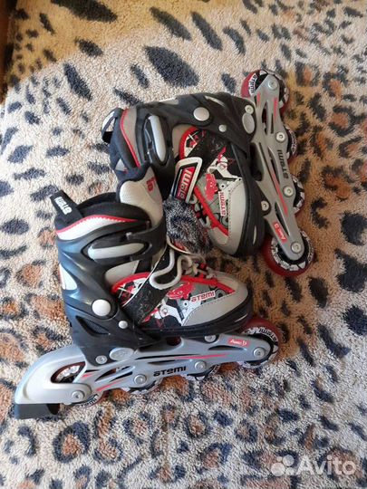 Роликовые коньки детские раздвижные