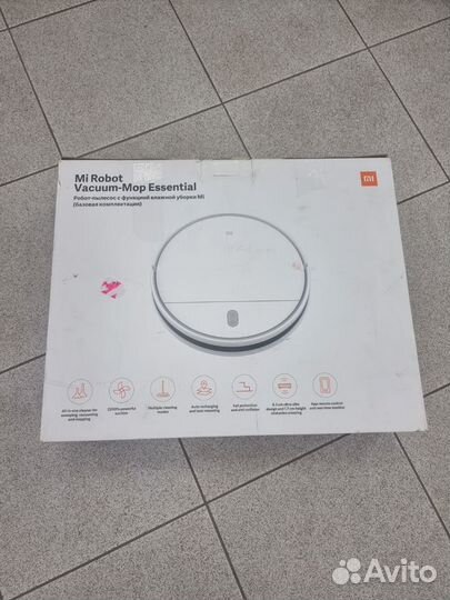 Сухая уборка/Xiaomi mi robot vacuum/новая батарея