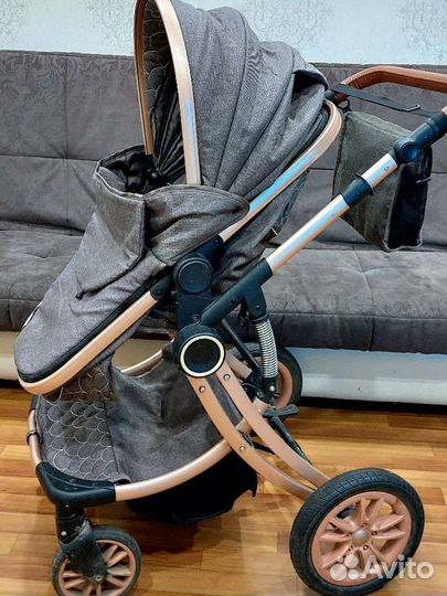Коляска 2 в 1 luxmom