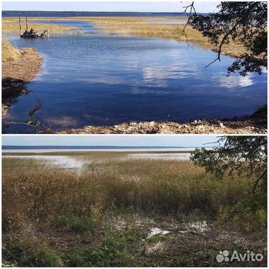 Очистка озер, водоемов, углубление дна