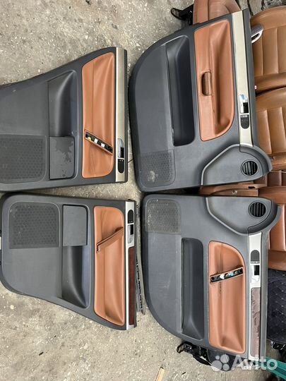 Обшивки дверей volkswagen touareg