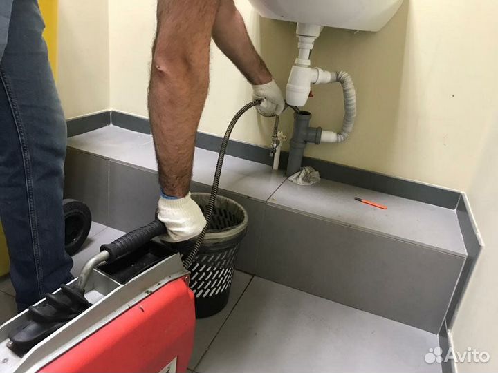 Прочистка канализации и устранение засоров