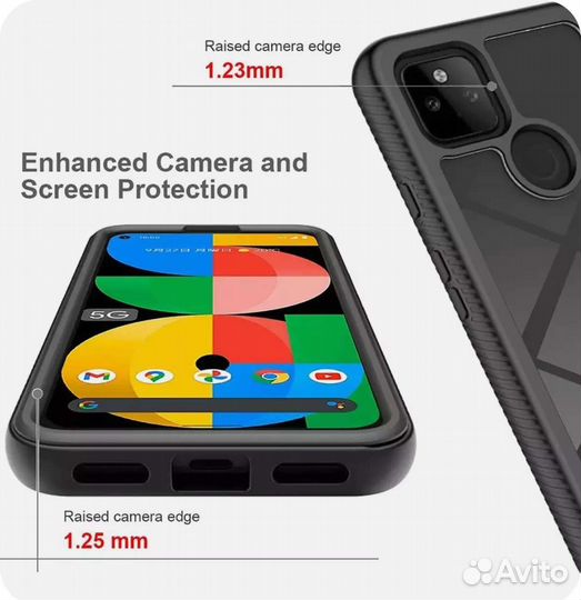 Защитный чехол для Google Pixel 5A 5G