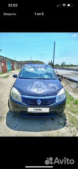 Renault Sandero на запчасти