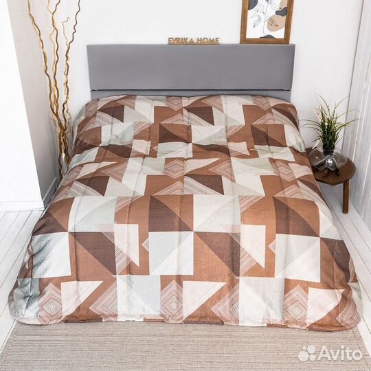 Покрывало пабло мятный новое плед на кровать