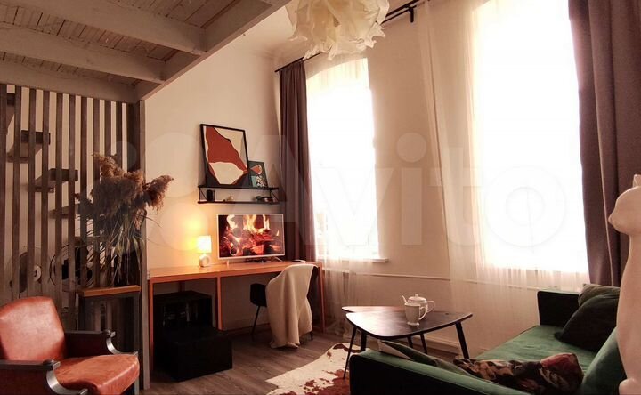 1-к. квартира, 35 м², 1/2 эт.