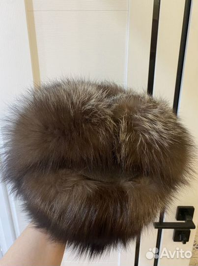 Шапка чернобурка натуральная