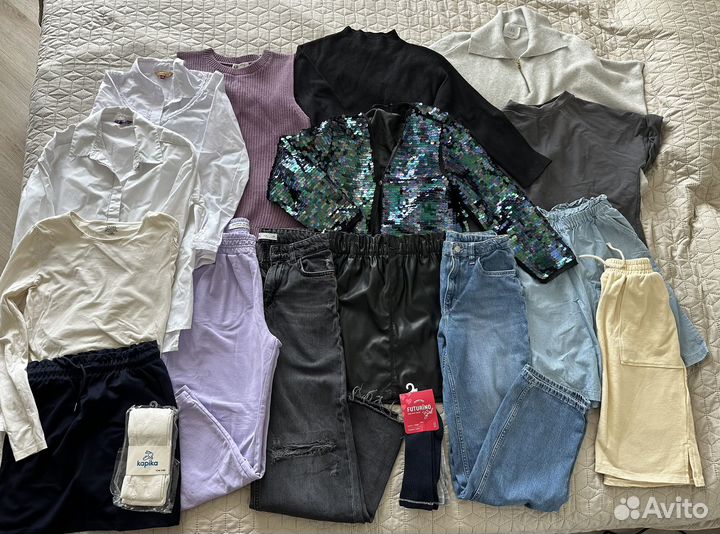 Вещи пакетом Zara,H&M 134-146